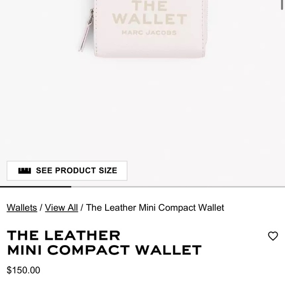 Marc Jacobs The Medium Leather Tote Bag With Wallet Set - Picture 15 of 15